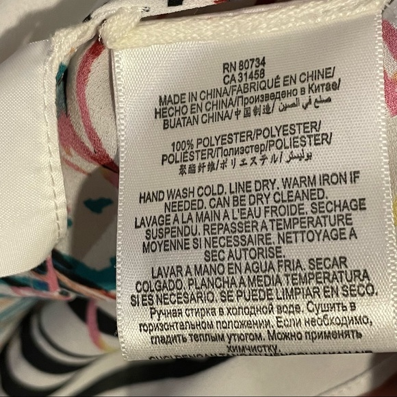 BCBG MaxAzria Haida Silky Tunic Top Size XS - Picture 14 of 16